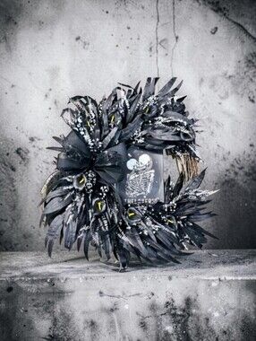 Tarot Card Halloween wreath